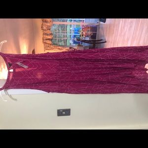 Hi Low Challis Dress